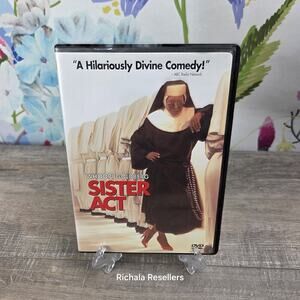 Sister Act (DVD, 1992) Whoopi Goldberg Harvey Keitel